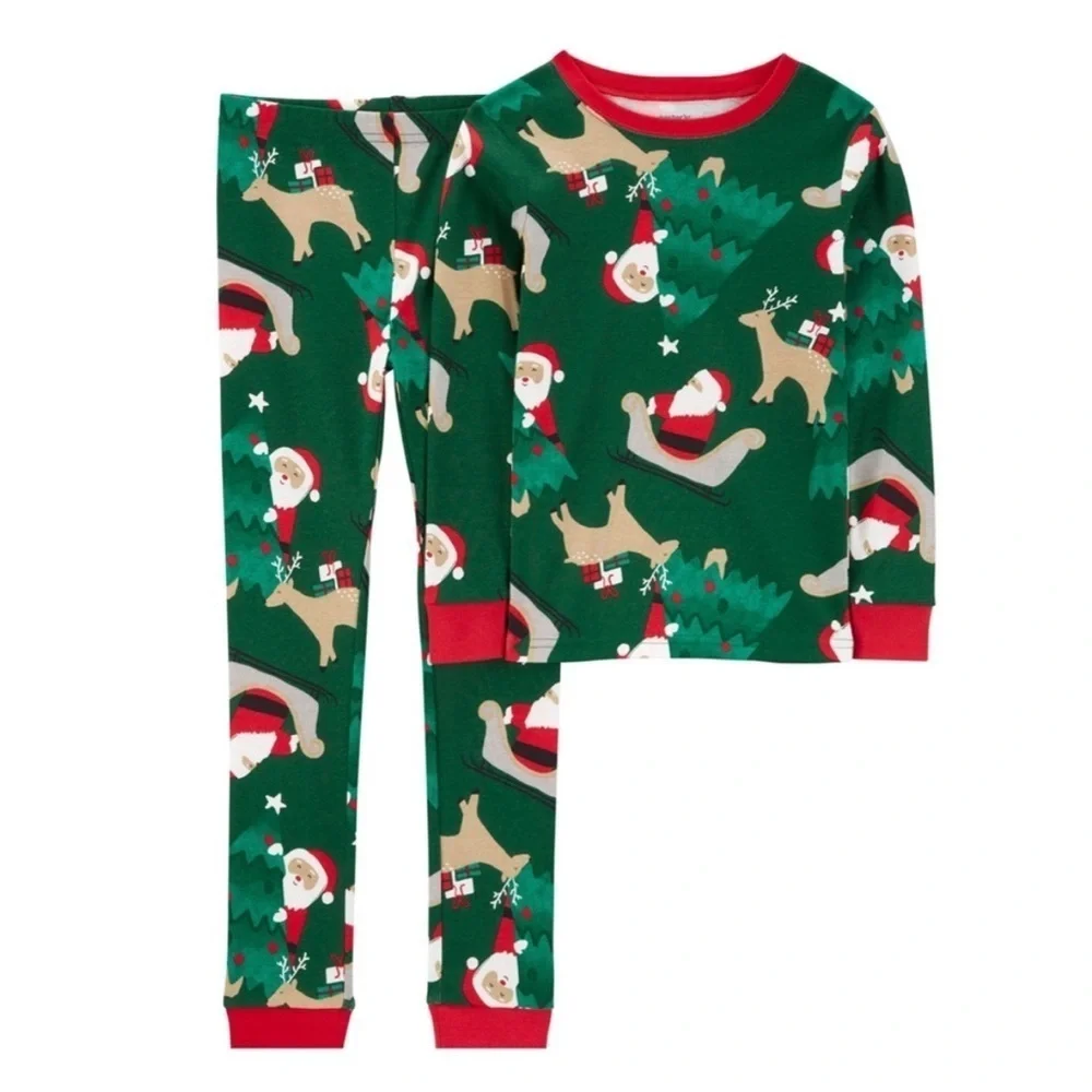 CARTER’S Christm Jammies Matching Set
